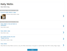 Tablet Screenshot of holly-wellin.blogspot.com