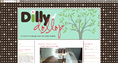 Desktop Screenshot of dillydollop.blogspot.com