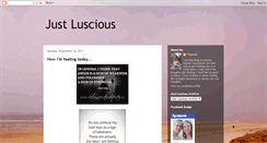 Desktop Screenshot of justluscious.blogspot.com