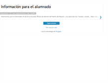 Tablet Screenshot of infoalumeoipto.blogspot.com