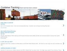 Tablet Screenshot of container-tracking.blogspot.com