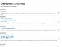 Tablet Screenshot of entorpeciendodinamicas.blogspot.com