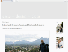 Tablet Screenshot of jessiedustin.blogspot.com