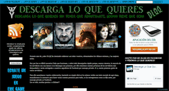 Desktop Screenshot of descargaloquequieres.blogspot.com