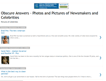 Tablet Screenshot of obscureanswers.blogspot.com