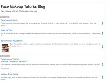 Tablet Screenshot of facemakeuptutorial.blogspot.com
