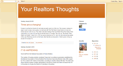 Desktop Screenshot of gary-yourrealtorsthoughts.blogspot.com