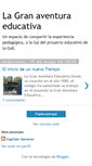 Mobile Screenshot of lagranaventuraeducativa.blogspot.com