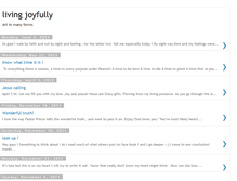 Tablet Screenshot of livingjoyfully-joyce.blogspot.com