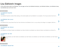Tablet Screenshot of lisa-edelstein-images.blogspot.com