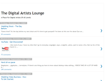 Tablet Screenshot of digitalvideoartistslounge.blogspot.com