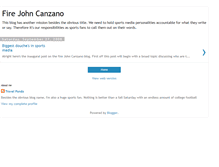 Tablet Screenshot of firejohncanzano.blogspot.com