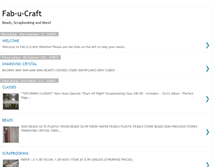 Tablet Screenshot of fabucraft.blogspot.com