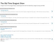 Tablet Screenshot of dragnetradio.blogspot.com