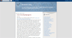 Desktop Screenshot of boobelle-blog.blogspot.com