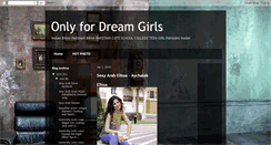 Desktop Screenshot of dreamgirles.blogspot.com