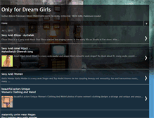 Tablet Screenshot of dreamgirles.blogspot.com