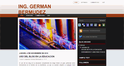 Desktop Screenshot of inggermanbermudez.blogspot.com