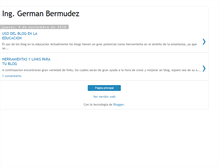 Tablet Screenshot of inggermanbermudez.blogspot.com