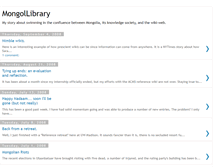 Tablet Screenshot of mongollib.blogspot.com