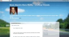 Desktop Screenshot of manomurthy.blogspot.com