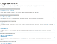 Tablet Screenshot of chegadeconfusao.blogspot.com