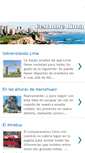 Mobile Screenshot of descubrelima.blogspot.com