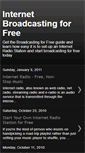 Mobile Screenshot of freeinternetbroadcasting.blogspot.com