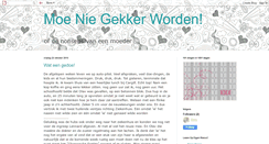 Desktop Screenshot of moeniegekkerworden.blogspot.com