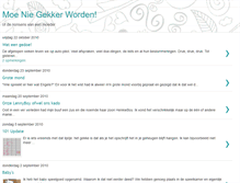 Tablet Screenshot of moeniegekkerworden.blogspot.com