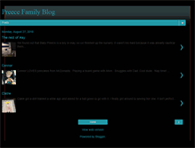 Tablet Screenshot of preecefamilyblog.blogspot.com