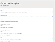 Tablet Screenshot of onsecondthoughts.blogspot.com