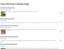 Tablet Screenshot of claransgreenschools.blogspot.com