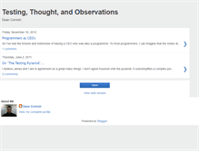Tablet Screenshot of deancornish.blogspot.com