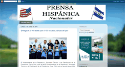 Desktop Screenshot of nacionalesprensahispanica.blogspot.com