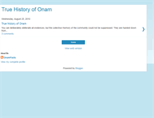 Tablet Screenshot of historyofonam.blogspot.com
