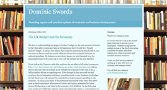 Desktop Screenshot of dominicswords.blogspot.com