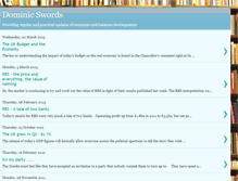 Tablet Screenshot of dominicswords.blogspot.com