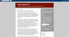 Desktop Screenshot of deutschoesterreich.blogspot.com