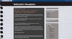 Desktop Screenshot of debicella.blogspot.com