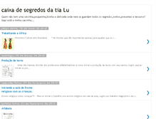 Tablet Screenshot of caixadesegredosdatialu.blogspot.com