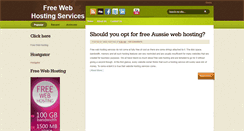 Desktop Screenshot of free-website-web-hosting.blogspot.com