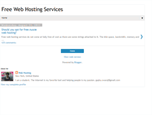 Tablet Screenshot of free-website-web-hosting.blogspot.com