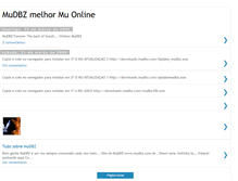 Tablet Screenshot of melhormuonline.blogspot.com