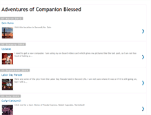 Tablet Screenshot of companionblessed.blogspot.com