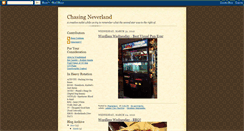 Desktop Screenshot of chasing-neverland.blogspot.com