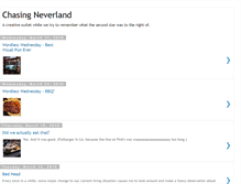 Tablet Screenshot of chasing-neverland.blogspot.com