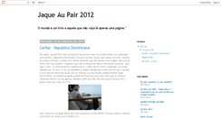 Desktop Screenshot of jaqueaupaireua.blogspot.com