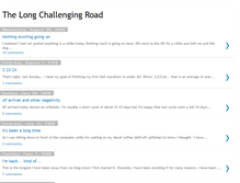 Tablet Screenshot of longchallengingroad.blogspot.com