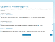 Tablet Screenshot of bdjobsfeed.blogspot.com